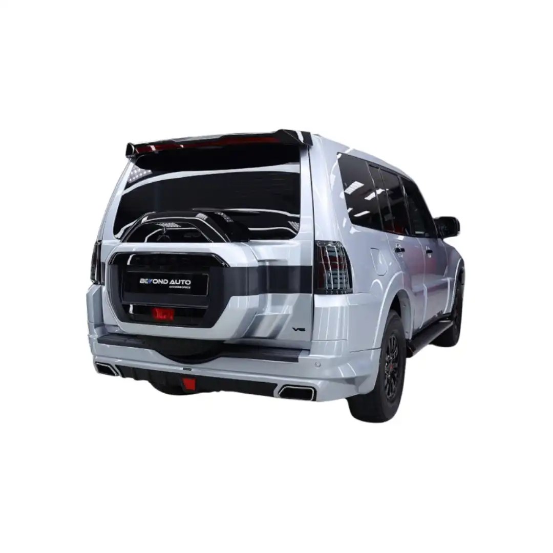 Mitsubishi-Pajero-Black-Hawk-Beyond-Auto-Accessories-Front-Before