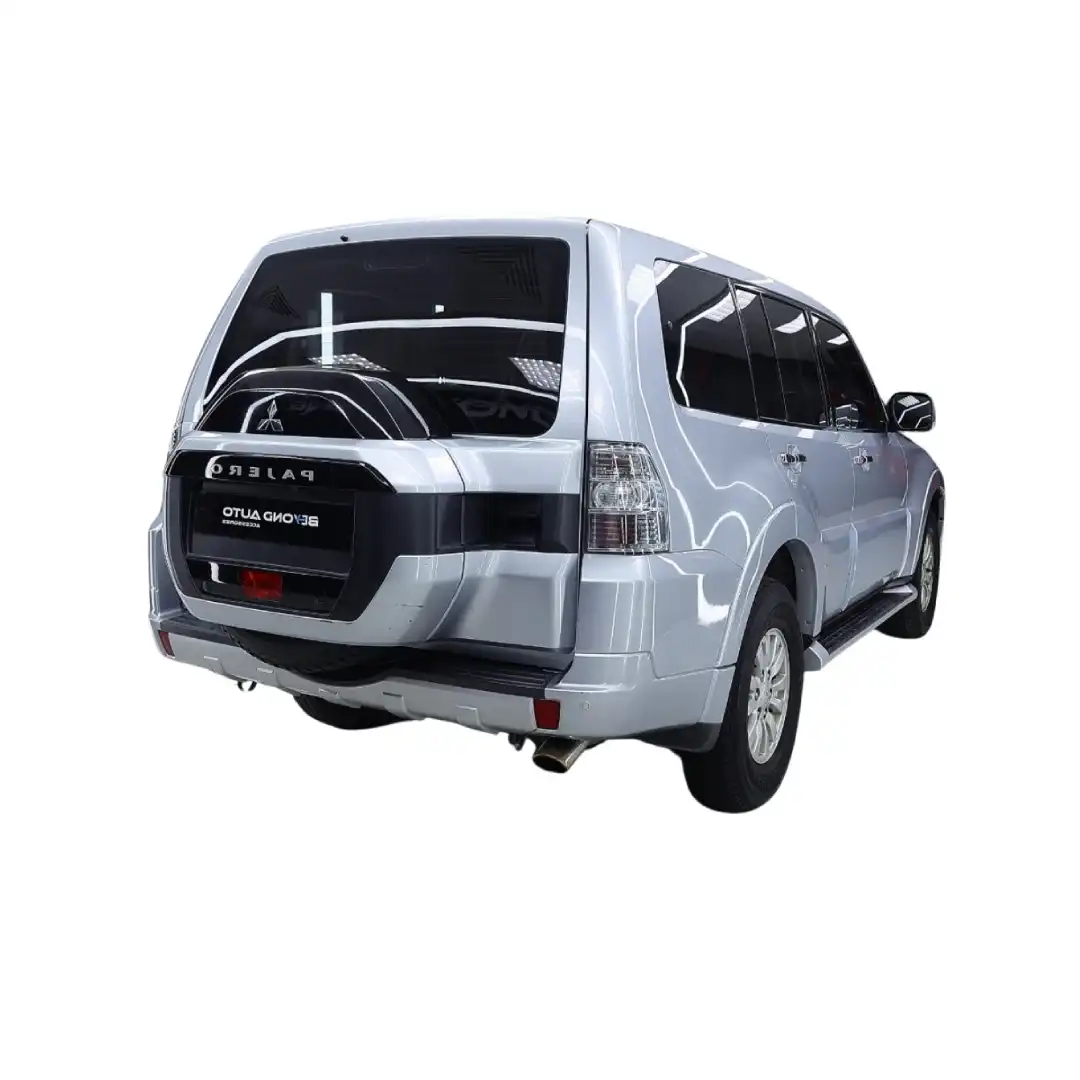 Mitsubishi-Pajero-Body-Kit-Beyond-Auto-Accessories-Rear-Before