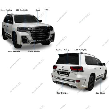 Toyota Land Cruiser LC200 Upgrade to Navigator - beyond auto accessories - baashops.com