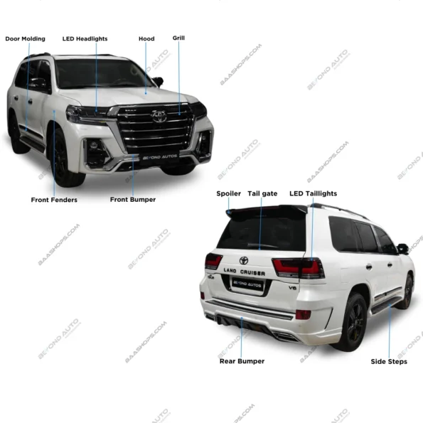 Toyota Land Cruiser LC200 Upgrade to Navigator - beyond auto accessories - baashops.com