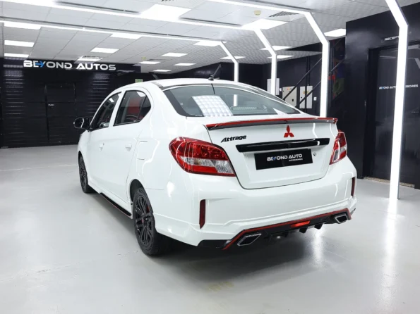 mitsubishi attrage body kit v1 - beyond auto accessories - baashops.com