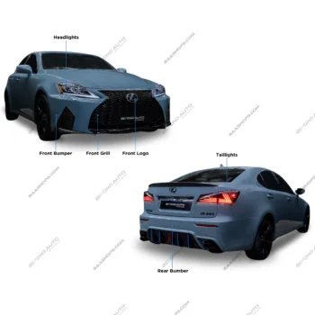 Lexus IS Facelift Upgrade Body Kit - Beyond Auto Accessories - baashops.com