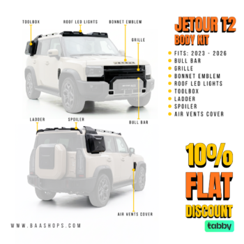 Jetour T2 Body Kit Upgrade - Beyond Precision Auto Accessories - www.baashops.com