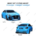 MG GT Body Kit – Beyond Auto Accessories – baashops.com