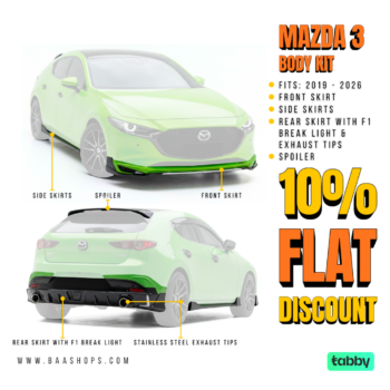 Mazda 3 Body Kit Upgrade - Beyond Precision Auto Accessories - www.baashops.com