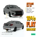 Mitsubishi Attrage Auto Accessories Dubai UAE Professional Installation