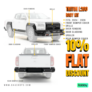 Mitsubishi L200 V3 Body Kit Upgrade - Beyond Precision Auto Accessories - www.baashops.com