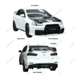 Mitsubishi Lancer Ex Auto Accessories Dubai UAE Professional Installation