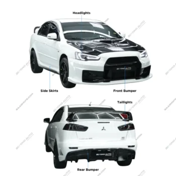 Mitsubishi Lancer EX Body Kit Upgrade - Beyond Auto Accessories - baashops.com