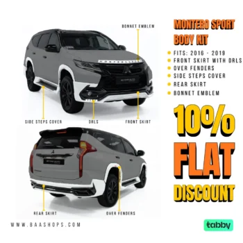 Mitsubishi Montero Sport V1 Body Kit Upgrade - Beyond Precision Auto Accessories - www.baashops.com