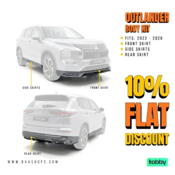 Mitsubishi Outlander V2 Body Kit Upgrade - Beyond Precision Auto Accessories - www.baashops.com