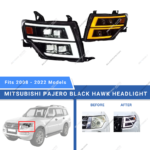 Mitsubishi-Pajero-Black-Hawk-Led-Headight-baashops.com