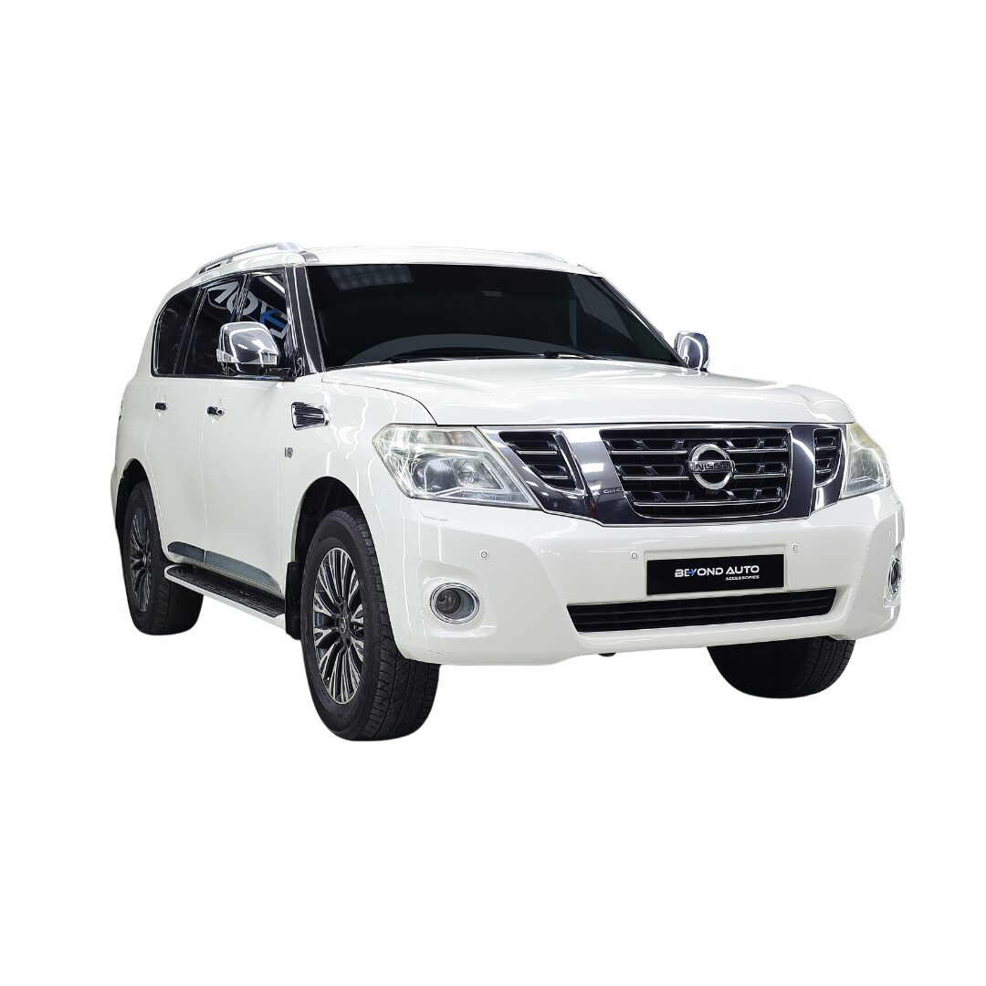 Nissan-Patrol-Platinum-Upgrade-Body-Kit-Beyond-Auto-Accessories-Front-Before