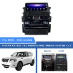 Nissan Patrol Y62 Android Multimedia System 13.2 inch – Beyond Auto Accessories – baashops.com