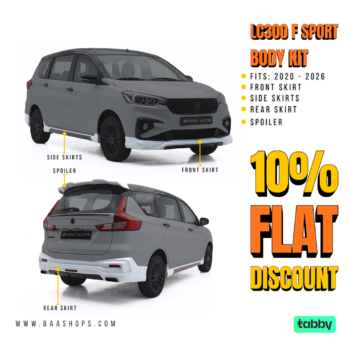 Suzuki Ertiga Body Kit Upgrade - Beyond Precision Auto Accessories - www.baashops.com