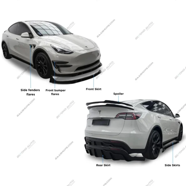 Tesla Model Y Body Kit - Beyond Auto Accessories - baashops.com