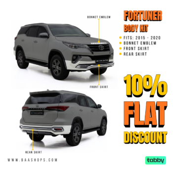 Toyota Fortuner V1 Body Kit Upgrade - Beyond Precision Auto Accessories - www.baashops.com