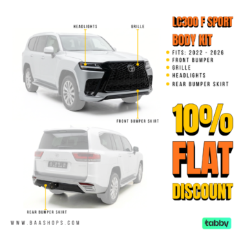 Toyota LC300 FSport Body Kit Upgrade - Beyond Precision Auto Accessories - www.baashops.com