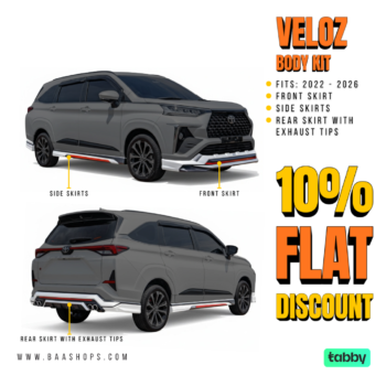 Toyota Veloz Body Kit Upgrade - Beyond Precision Auto Accessories - www.baashops.com
