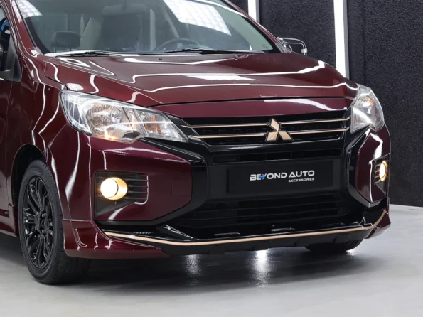 mitsubishi attrage body kit v1 - beyond auto accessories - baashops.com