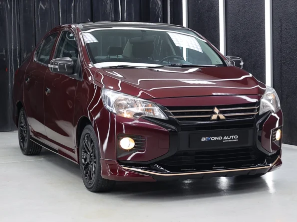 mitsubishi attrage body kit v1 - beyond auto accessories - baashops.com