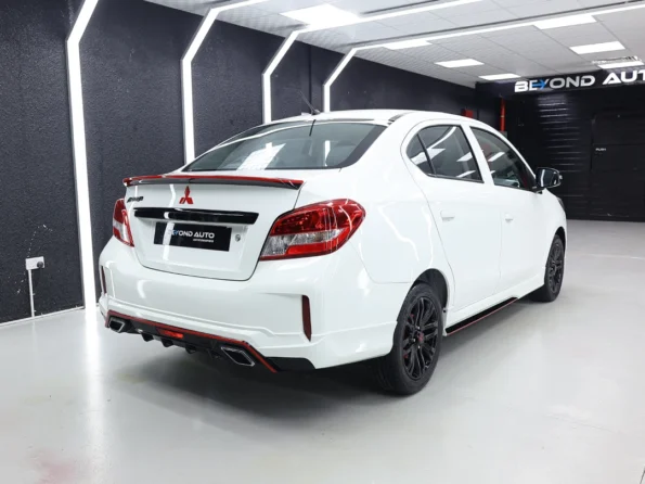 mitsubishi attrage body kit v1 - beyond auto accessories - baashops.com