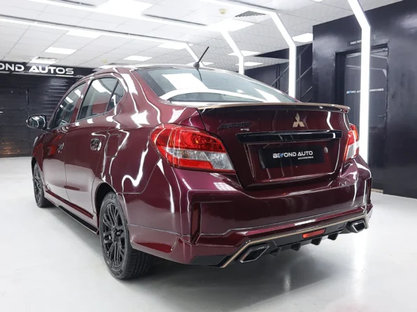 mitsubishi attrage body kit v1 - beyond auto accessories - baashops.com