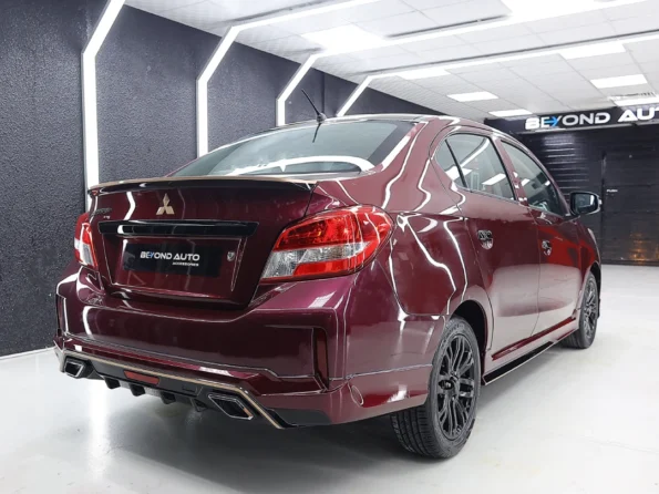 mitsubishi attrage body kit v1 - beyond auto accessories - baashops.com