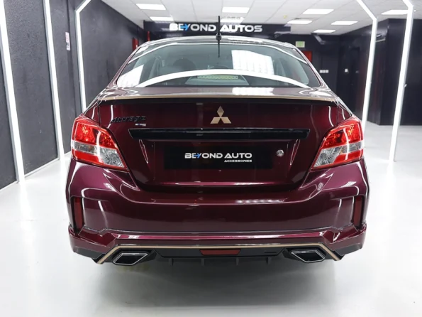 mitsubishi attrage body kit v1 - beyond auto accessories - baashops.com