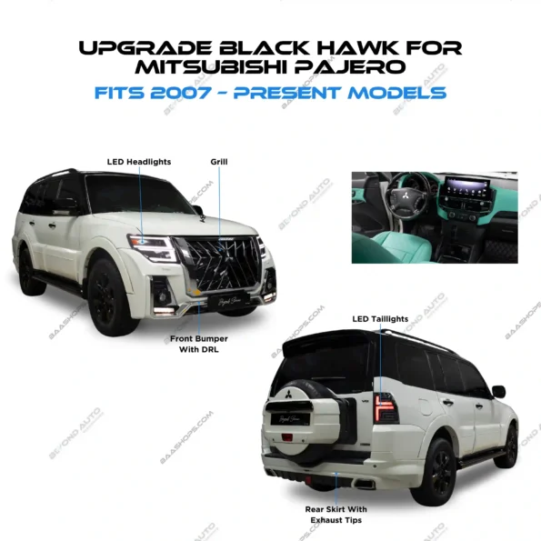 mitsubishi-pajero-black-hawk-upgrade-Body-Kit-baashops.com