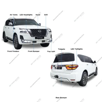 nissan patrol platinum upgrade Body-Kit baashops.com