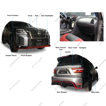 Nissan Patrol Nismo Exterior Upgrade Body Kit - Beyond Auto Accessories - baashops.com