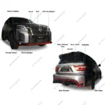 Nissan Patrol Nismo Exterior Upgrade Body Kit – Beyond Auto Accessories – baashops.com