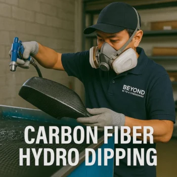 Carbon Fiber Hydro Dipping - Service
