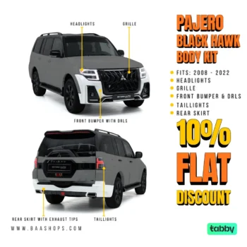 Mitsubishi Pajero Black Hawk Body Kit Upgrade - Beyond Precision Auto Accessories - www.baashops.com