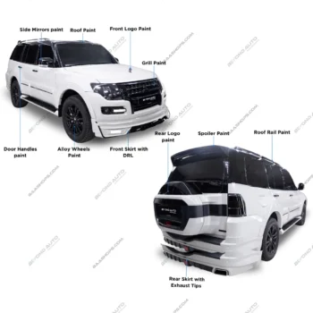 mitsubishi pajero v2 Body Kit beyond auto accessories baashops.com