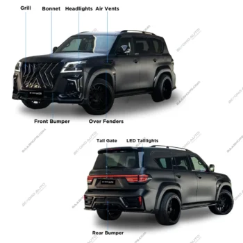 Nissan Patrol Black Hawk Body Kit - Beyond Auto Accessories - baashops.com
