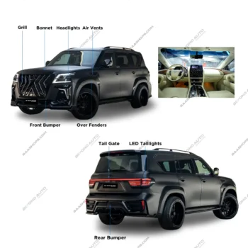 Nissan Patrol Black Hawk Body Kit - Beyond Auto Accessories - baashops.com