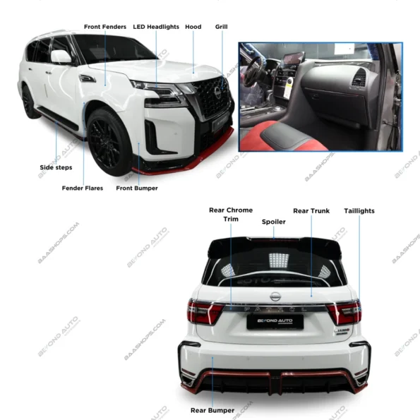 Nissan Patrol Nismo Facelift Upgrade Body Kit - Beyond Auto Accessories - baashops.com
