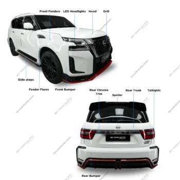 Nissan Patrol Nismo Facelift Upgrade Body Kit - Beyond Auto Accessories - baashops.com