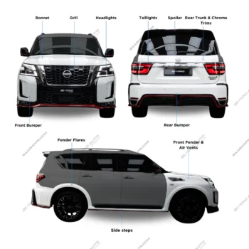 Upgrade Body Kit Nismo for Nissan Patrol - Beyond Precision Auto Accessories - baashops