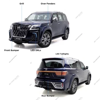 Nissan Patrol Black Hawk Body Kit - Beyond Auto Accessories - baashops.com