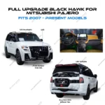 mitsubishi-pajero-black-hawk-full-upgrade-Body-Kit-baashops.com