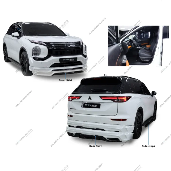 mitsubishi outlander v2 body kit - beyond auto accessories - baashops.com