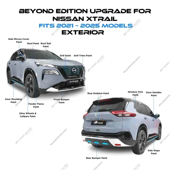 Nissan X-Trail Beyond Edition - beyond auto accessories - baashops.com