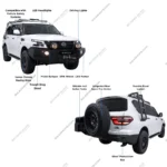 Nissan Patrol Off-road Upgrade Body Kit – Beyond Auto Accessories – baashops.com