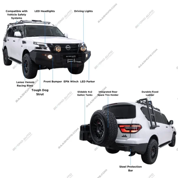 Nissan Patrol Off-road Upgrade Body Kit - Beyond Auto Accessories - baashops.com
