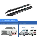 Genesis GV80 Running Boards - Side Steps - Beyond Auto Accessories - baashops.com