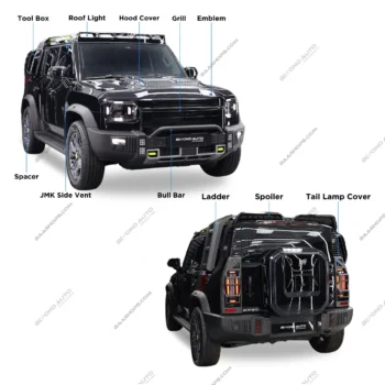 Jetour T2 Body Kit Accessories - Beyond Auto Accessories - baashops.com