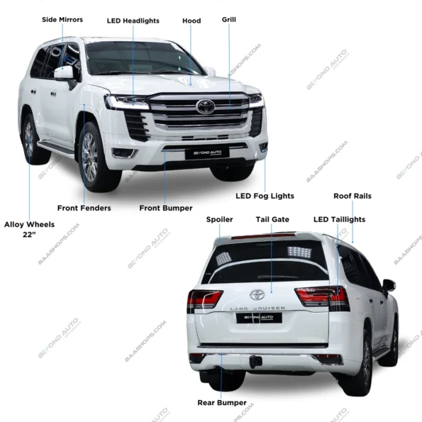 LC200 Upgrade Facelift to LC300 - Beyond Auto Accessories - baashops.com